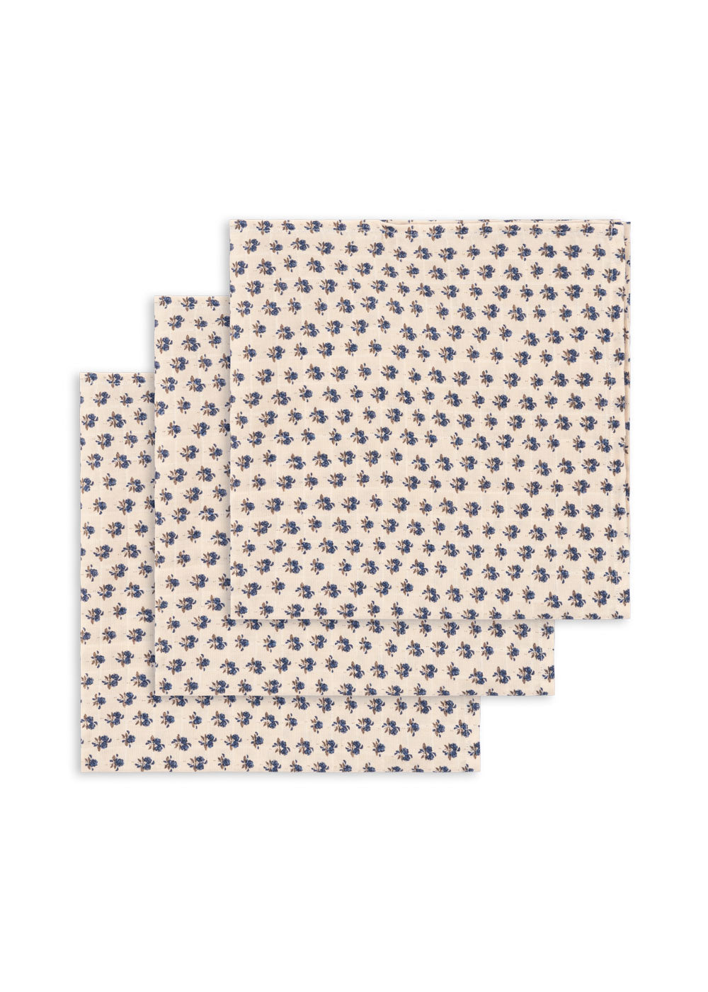 3 PACK MUSLIN CLOTH GOTS - Fra Konges Sløjd