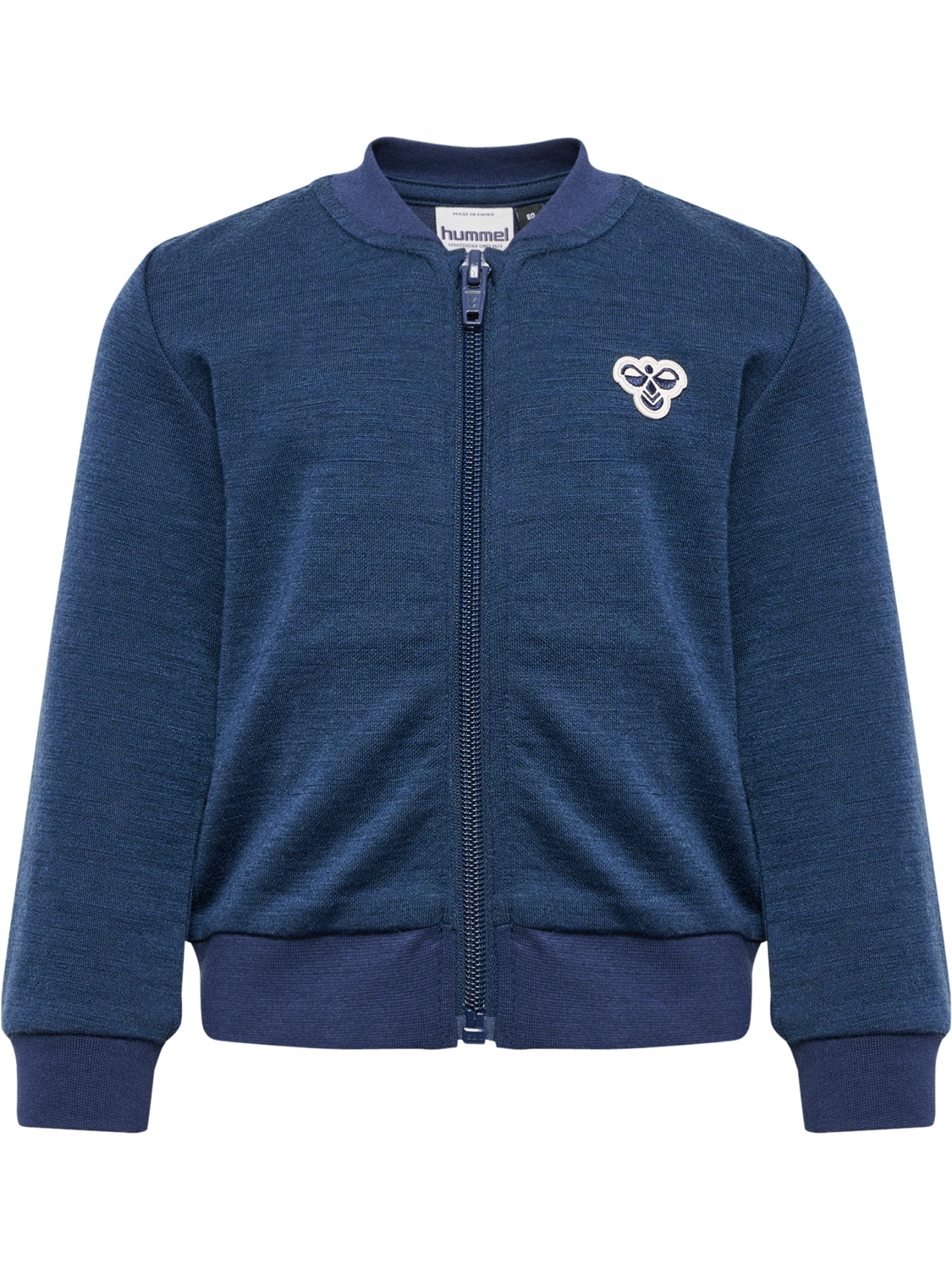 MINI WOOL ZIP JACKET BEE - HUMMEL