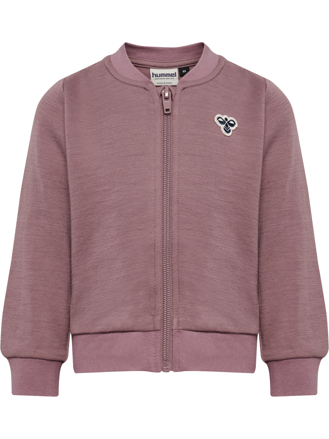 MINI WOOL ZIP JACKET BEE - HUMMEL