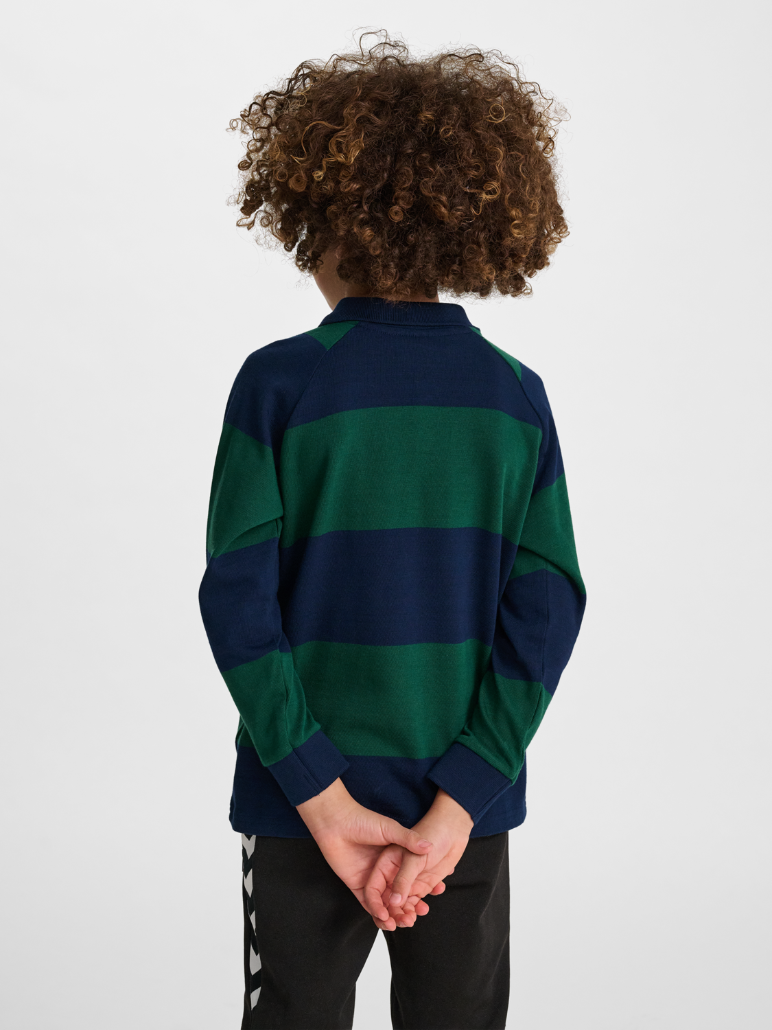 LOOSE STRIPED POLO - HUMMEL