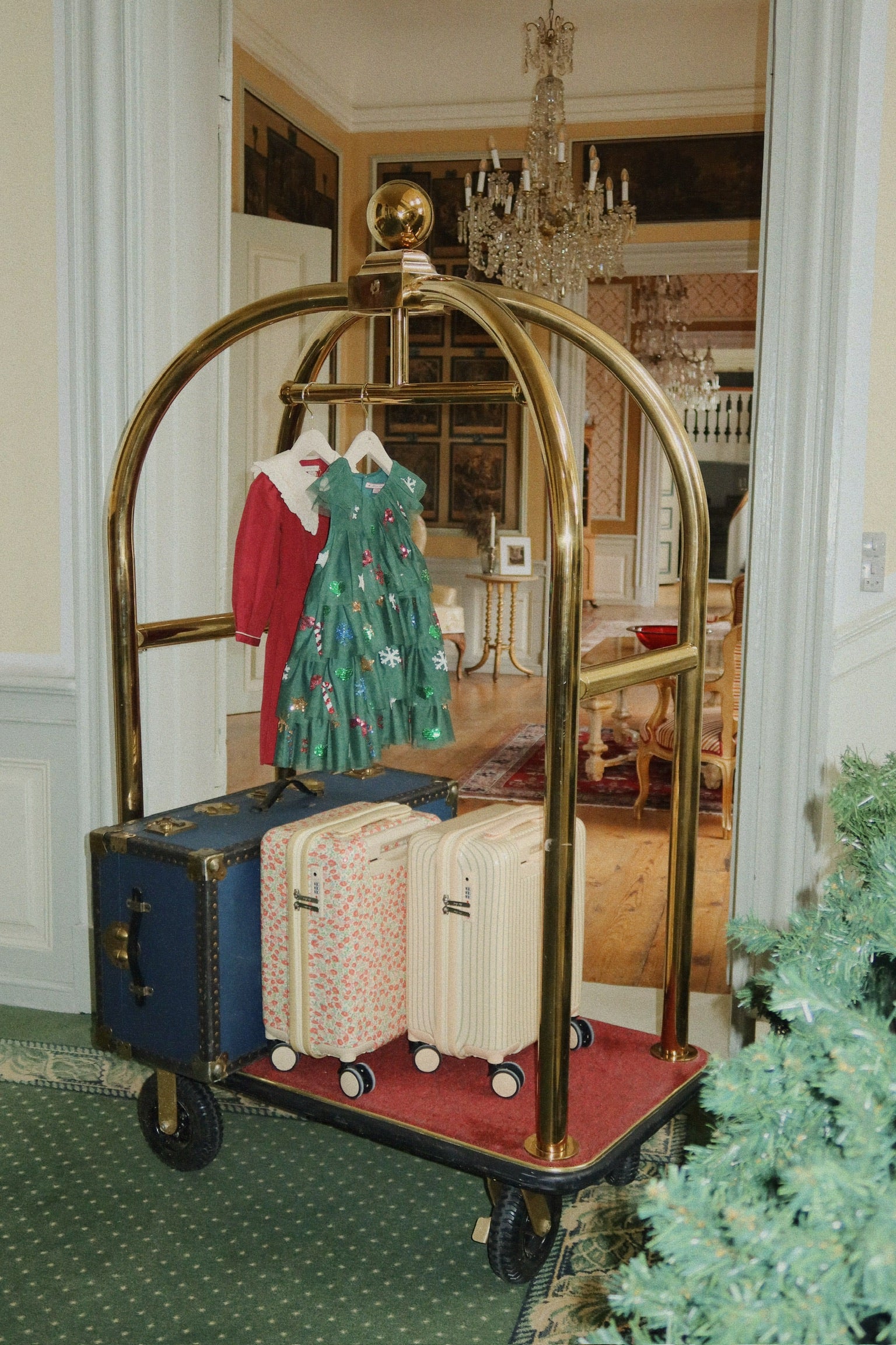 COEUR COLLAR DRESS GOTS